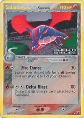 Salamence (Delta Species) Pokemon Holo Rare 14 EX Delta Species reverse