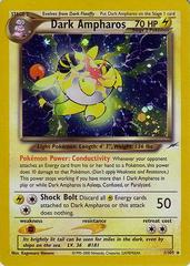 Dark Ampharos Pokemon Holo Rare 1 Neo Destiny