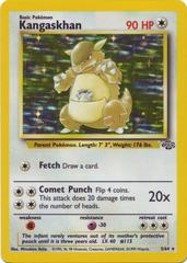 Kangaskhan Pokemon Holo Rare 5 Jungle - Moderately-Played