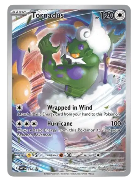 Tornadus 210 Scarlet & Violet Promo