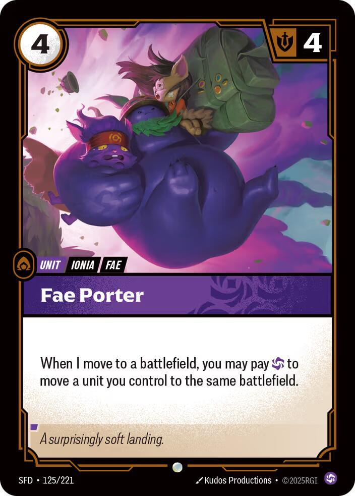 Fae Porter Spiritforged Common • 125/221 Normal