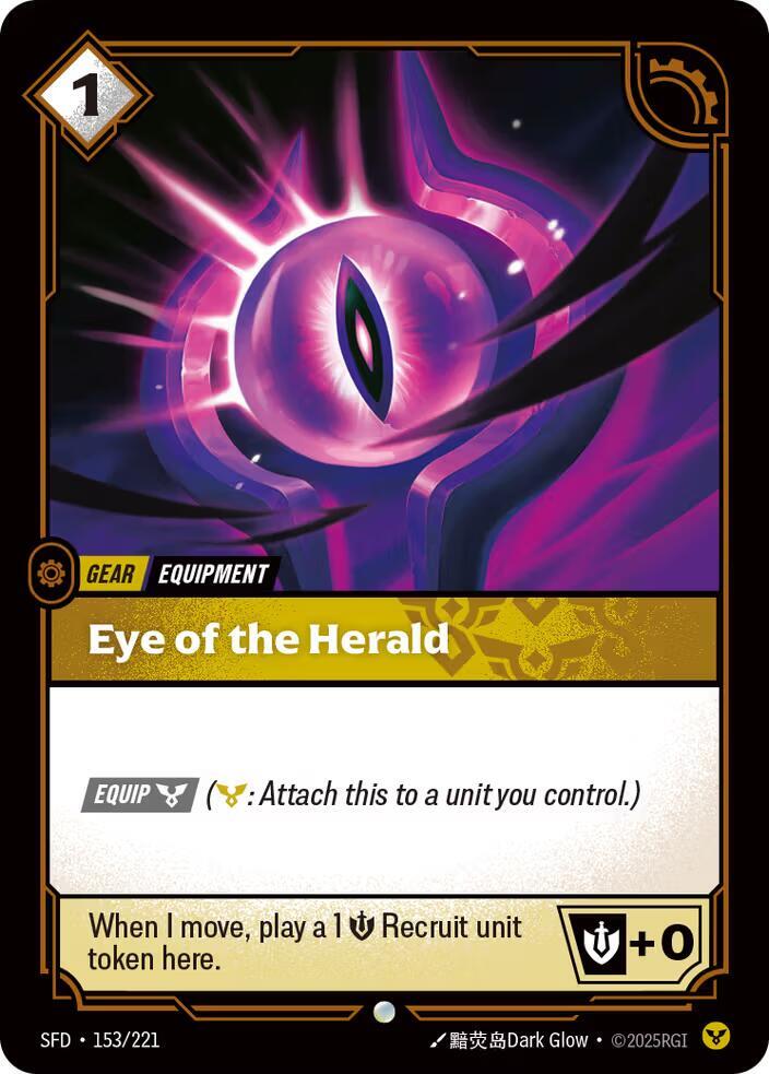 Eye of the Herald Spiritforged Common • 153/221 Normal