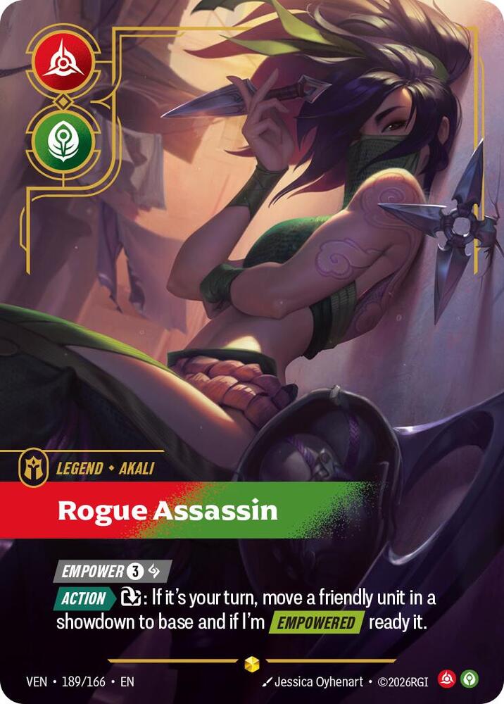 Akali, Rogue Assassin (Overnumbered) - Vendetta (VEN)