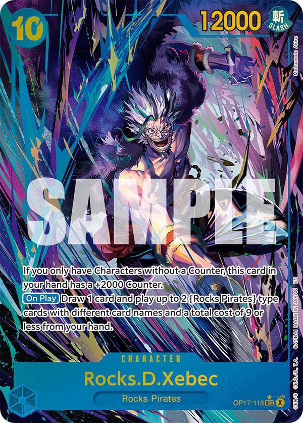 Rocks.D.Xebec (118) (Alternate Art) - The World's Strongest Warriors (OP17)