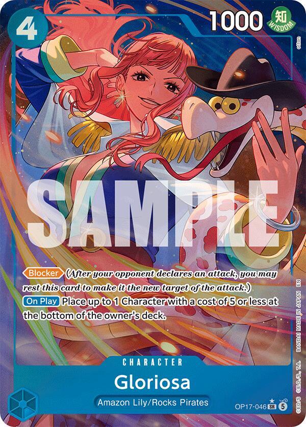 Gloriosa (Alternate Art) - The World's Strongest Warriors (OP17) The World's Strongest Warriors