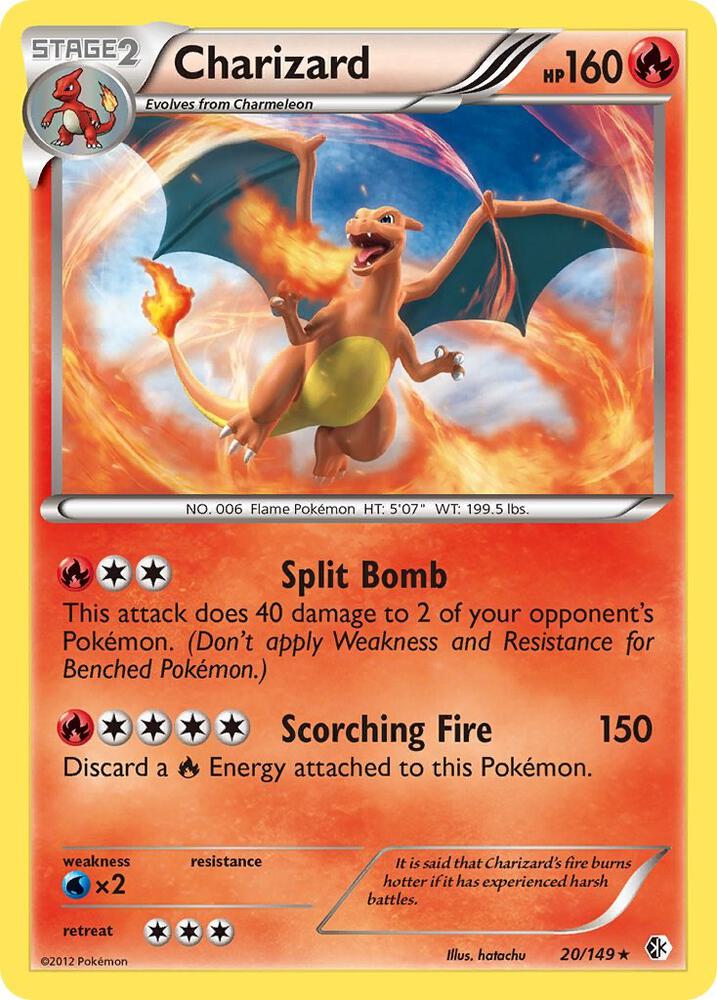 Charizard - Boundaries Crossed (BCR)