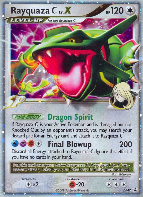 Rayquaza C LV.X - DP47 - Diamond and Pearl Promos (PR)