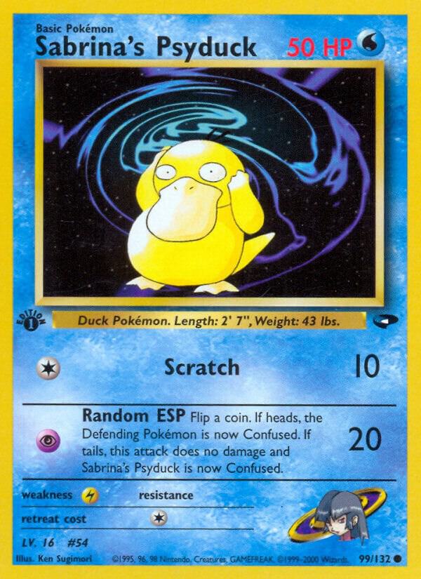 Sabrina's Psyduck - Gym Challenge (Unlimited)