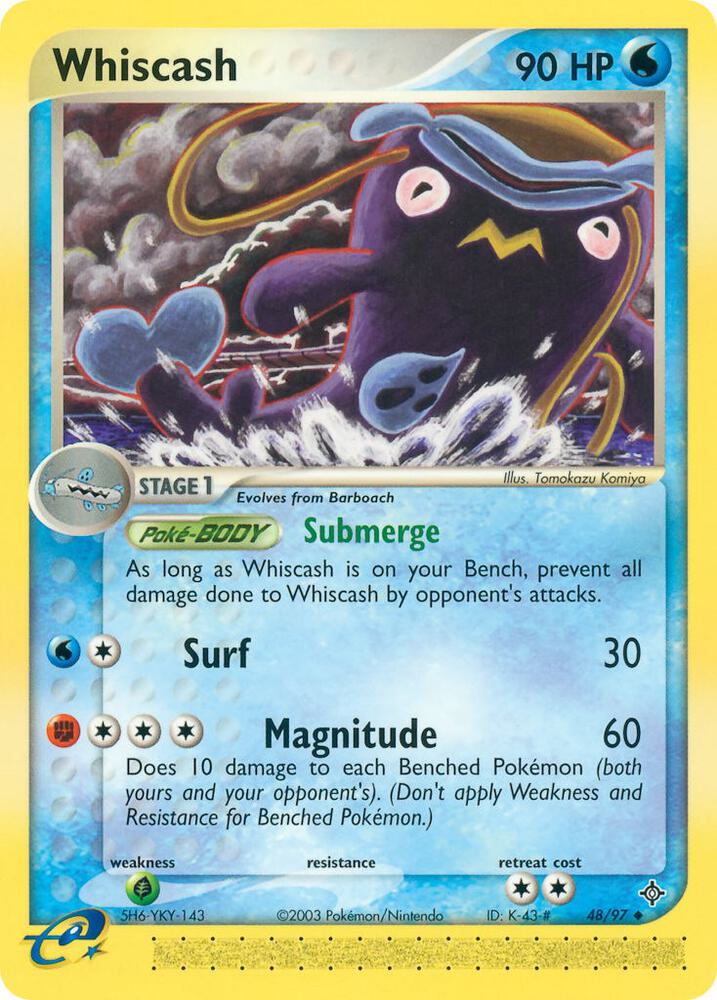 Whiscash - EX Dragon (DR)