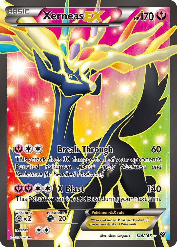 Xerneas EX (146 Full Art) - XY Base Set (XY)