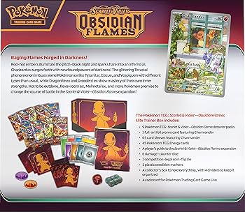 Pokemon Obsidian Flames Elite Trainer Box