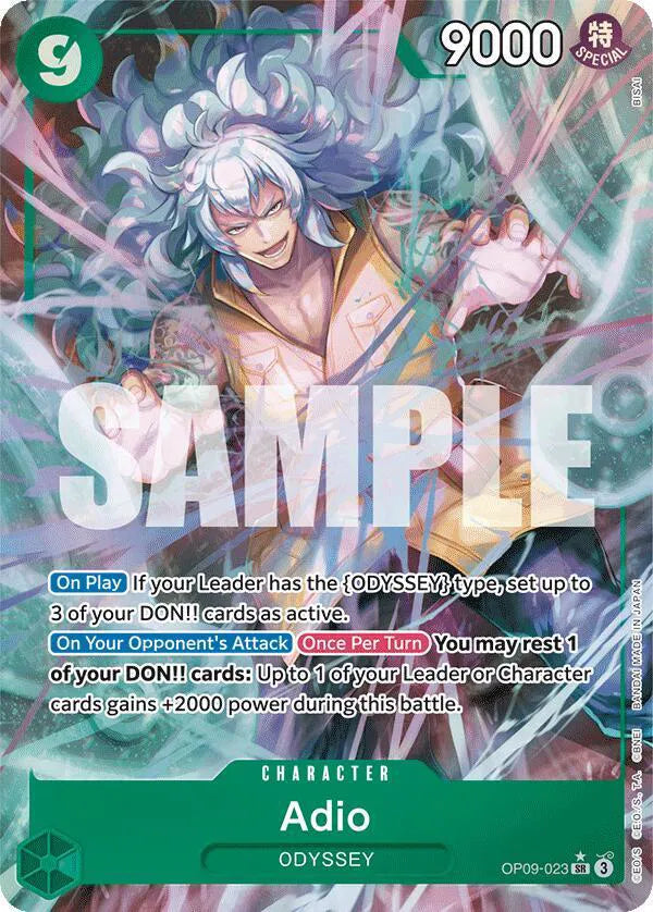 Adio (Parallel)(OP09-023) Emperors in the New World