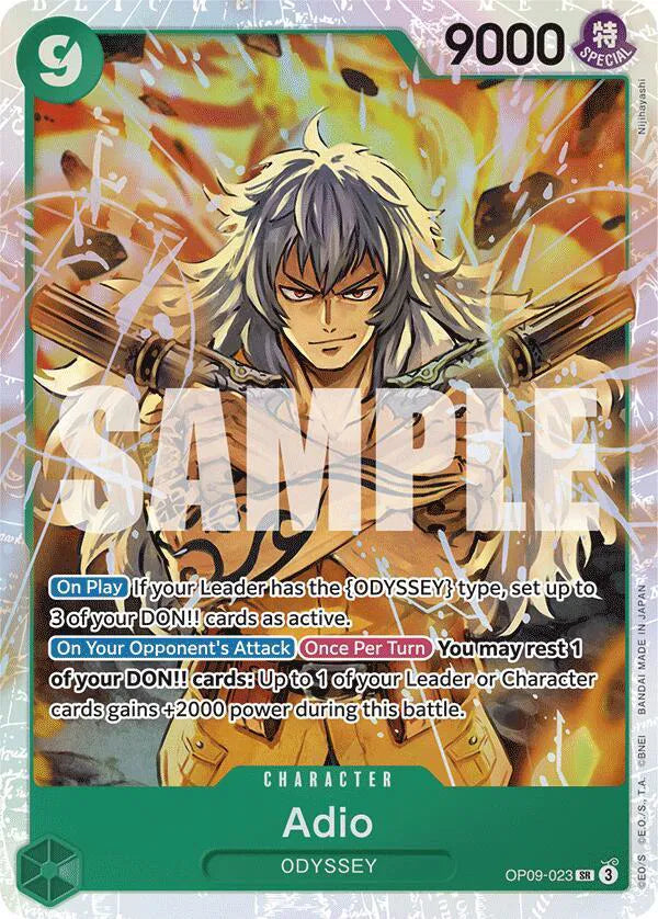 Adio(SR)(OP09-023) Emperors in the New World
