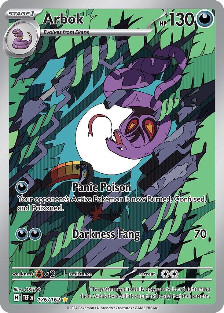 Arbok Illustration Rare • 176/162