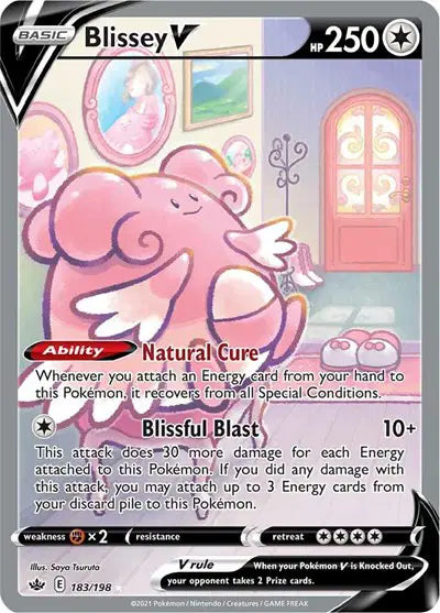 Blissey V (183/198) Chilling Reign