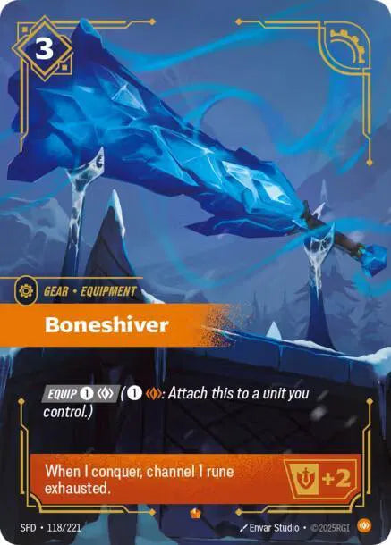 Boneshiver Spiritforged Epic • 118/221 Foil