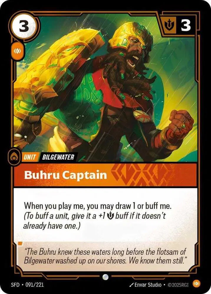 Buhru Captain Spiritforged Common • 091/221 Normal