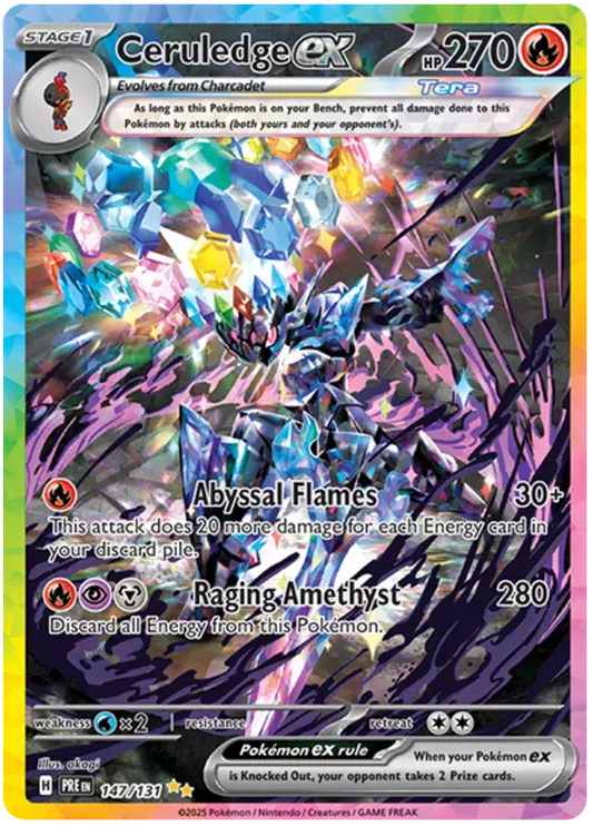 Ceruledge (147/131) Prismatic Evolutions