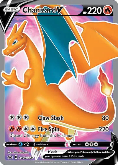 Charizard V Sword & Shield Promo SWSH050