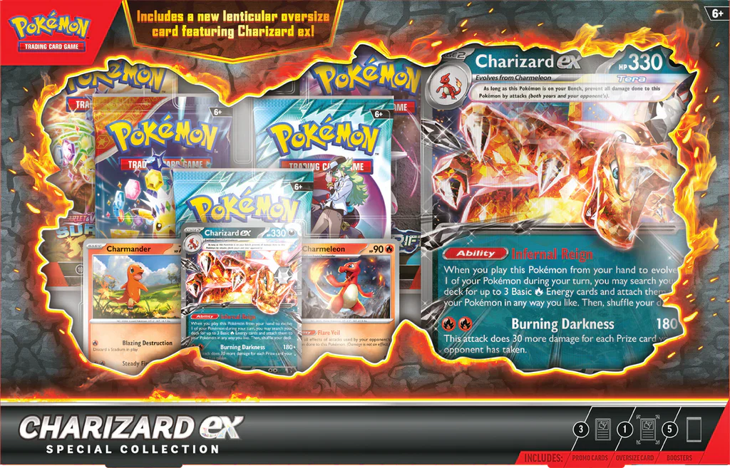 Charizard Ex Special Collection Box