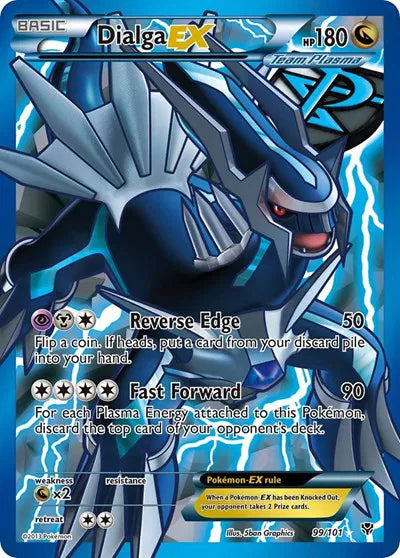Dialga EX (Team Plasma) Ultra Rare 99 Plasma Blast