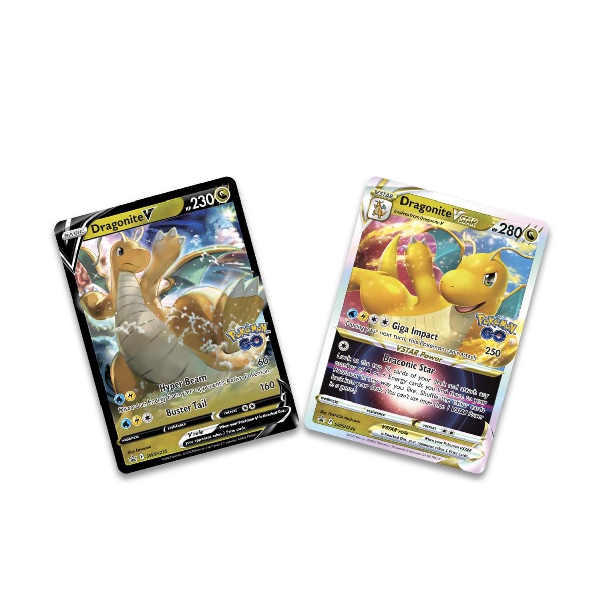 Pokemon Go Dragonite Vstar Premier Deck Holder Collection