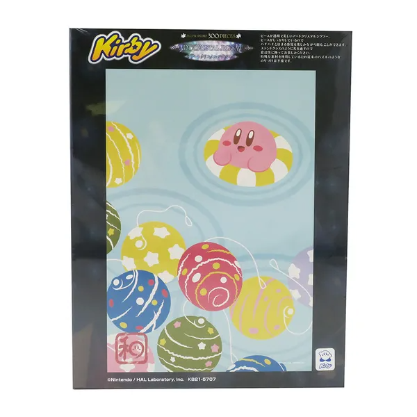 ENSKY Kirby and Water Balloons Artcrystal Puzzle (300-AC049) "Kirby", Ensky Artcrystal Puzzle