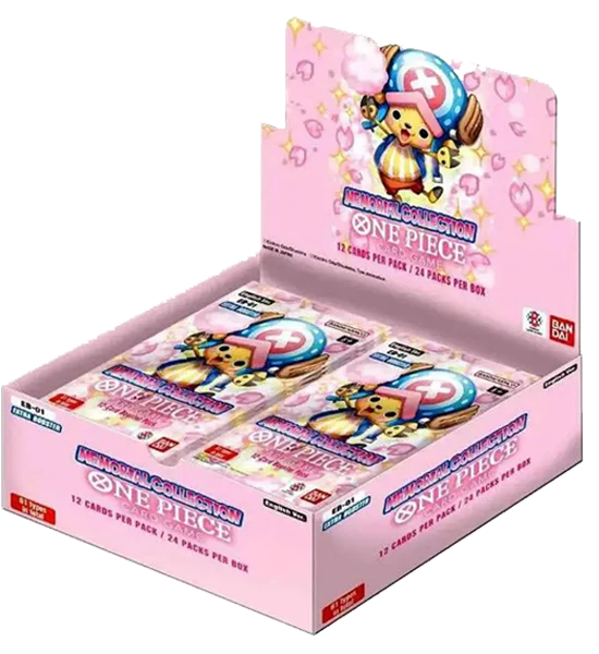ONE PIECE CARD GAME: Memorial Collection Extra Booster Box - EB01