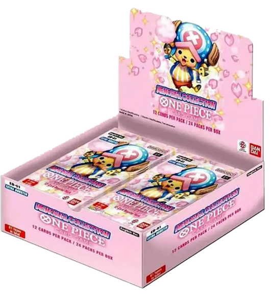 ONE PIECE CARD GAME: Memorial Collection Extra Booster Box - EB01