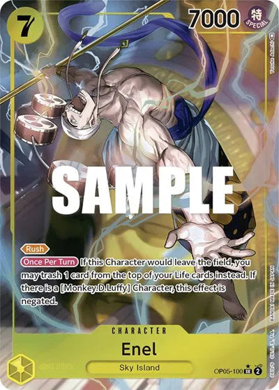 Enel (Alternate Art) (OP05-100) Awakening of the New Era