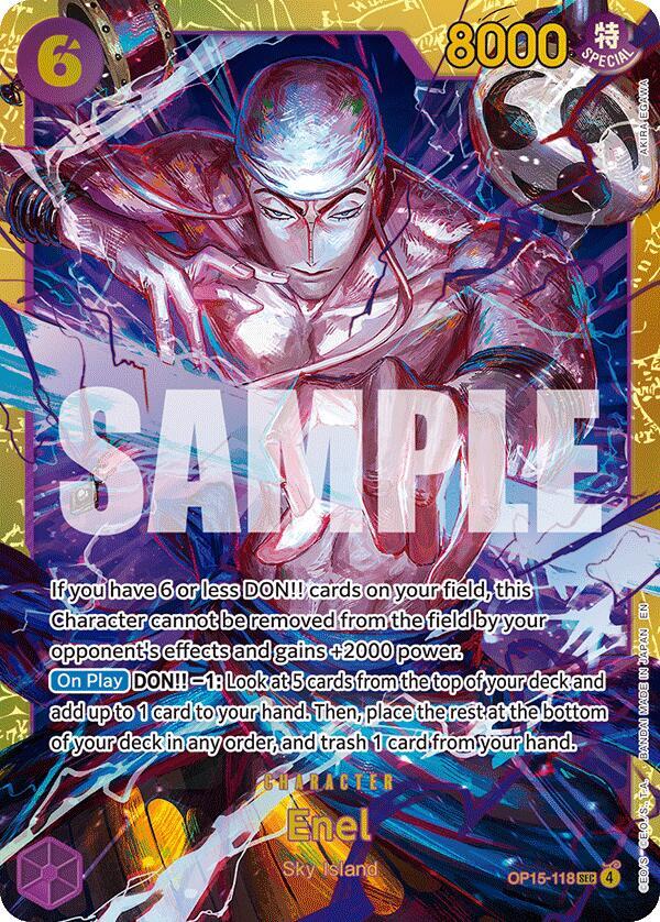 Enel (OP15-118) Adventure on Kami's Island SEC OP15-118