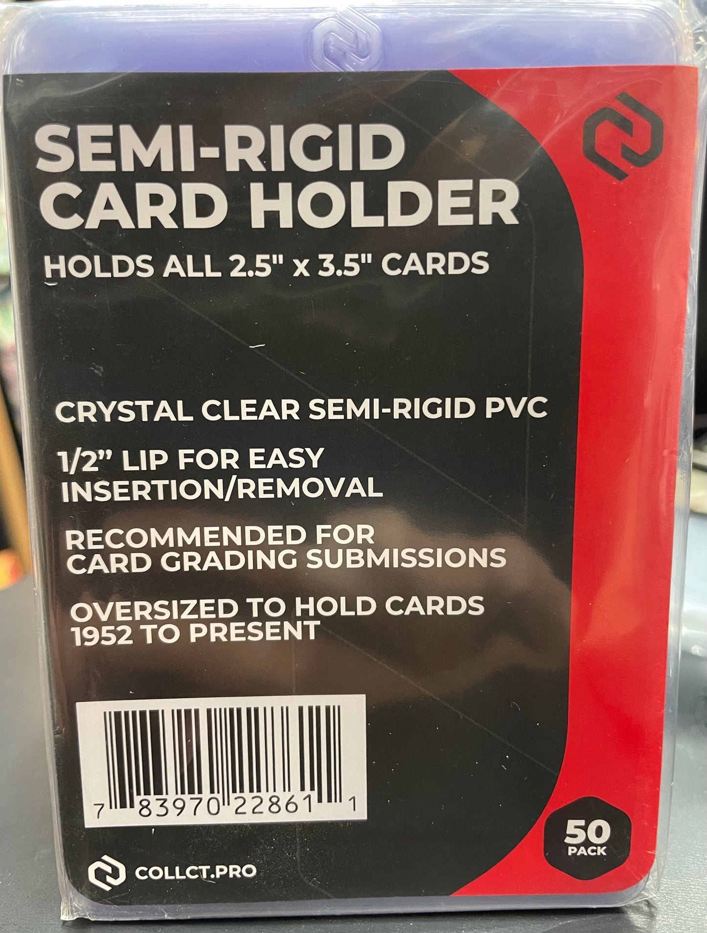 EVORETRO Semi rigid Card Holder (50pcs)