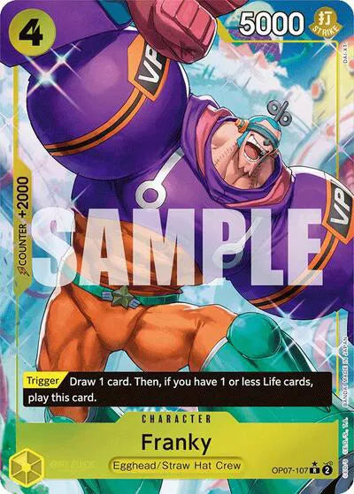 Franky (Parallel)(OP07-107) 500 Years in the Future