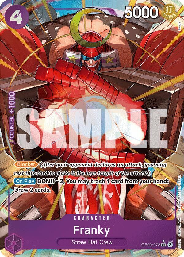 Franky (Parallel) (OP09-072) Emperors in the New World