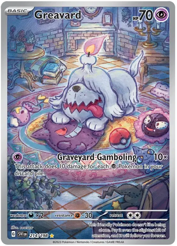 Greavard (214/198) Scarlet & Violet Base Set