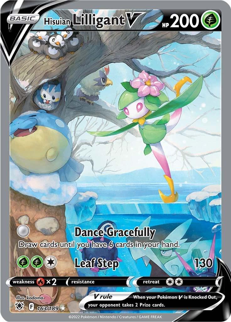 Hisuian Lilligant V (Alternate Full Art) Ultra Rare • 163/189