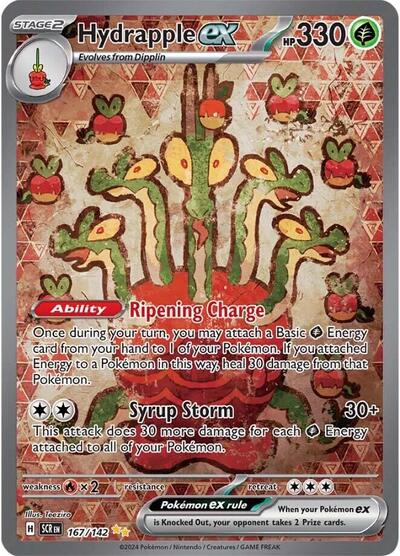 Hydrapple EX (167/142) - Near mint-mint (NM-MT)