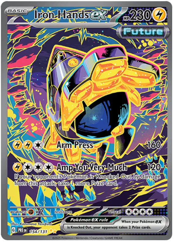 Iron Hands ex (154/131) Prismatic Evolutions