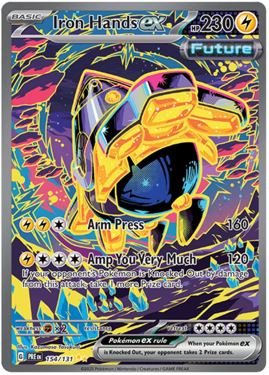 Iron Hands ex (154/131) Prismatic Evolutions