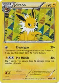 Jolteon (BW91) Holo Rare Black and White Promos