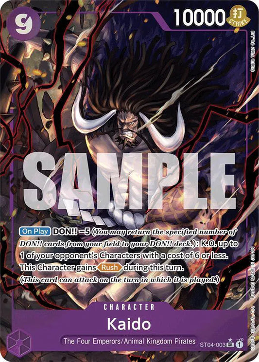 Kaido (ST04-003) (Alternate Art) Premium Booster