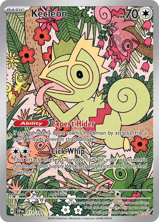 Kecleon Illustration Rare 213/191 Surging Sparks