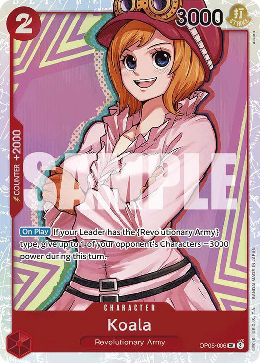 Koala (Reprint)(SR)(OP05-006) Premium Booster