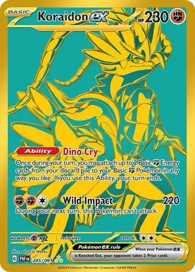 Koraidon ex (245/091) Paldean Fates