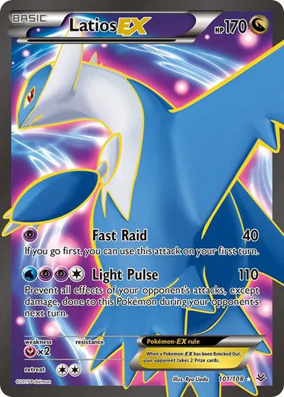 Latios EX (101 Full Art) Ultra Rare 101 Roaring Skies