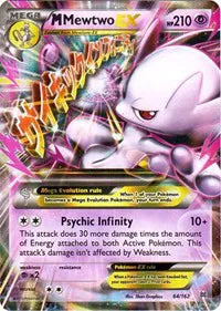 M Mewtwo EX (64) Ultra Rare 64 BREAKthrough