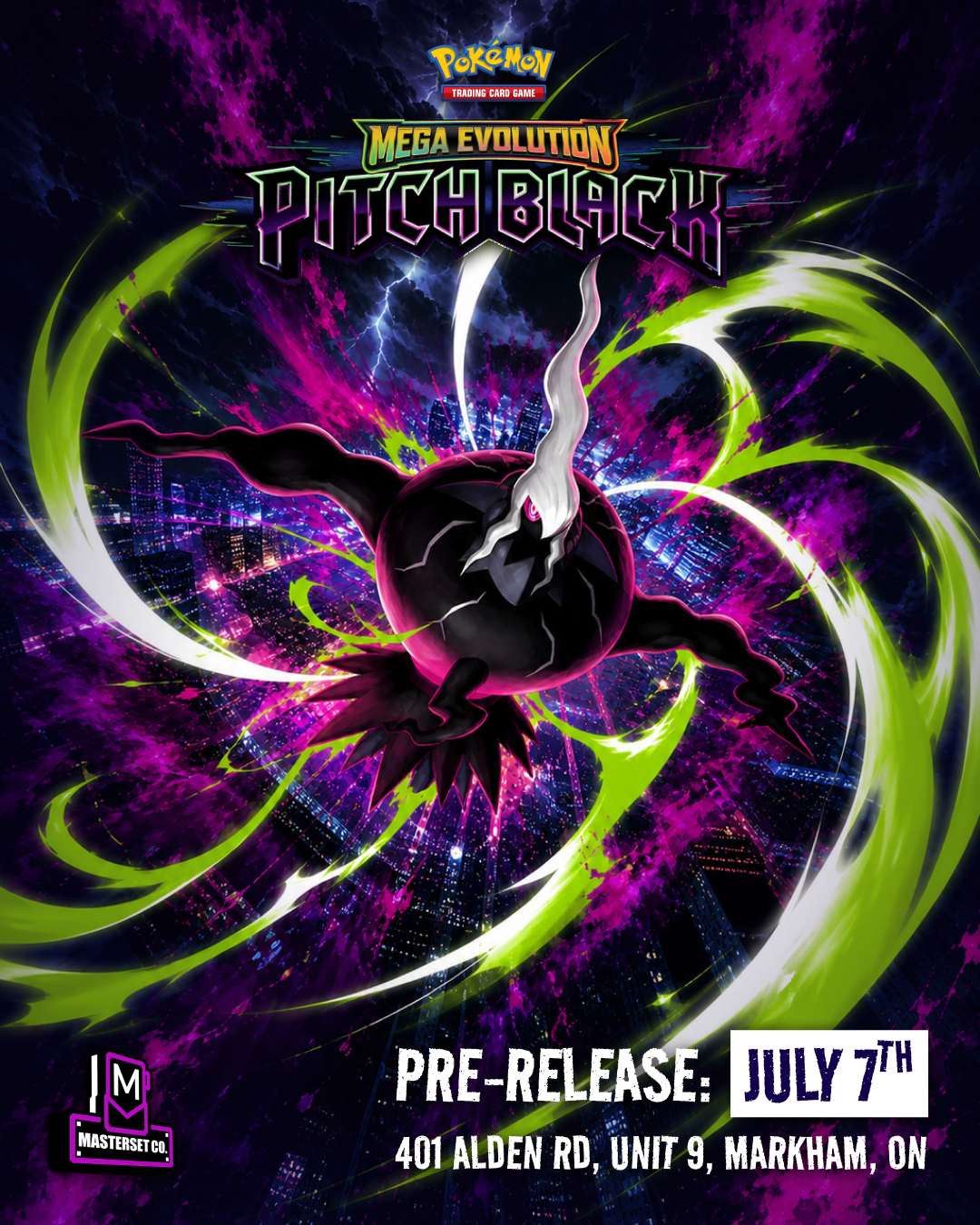 Pokemon TCG: Pitch Black Pre-Release