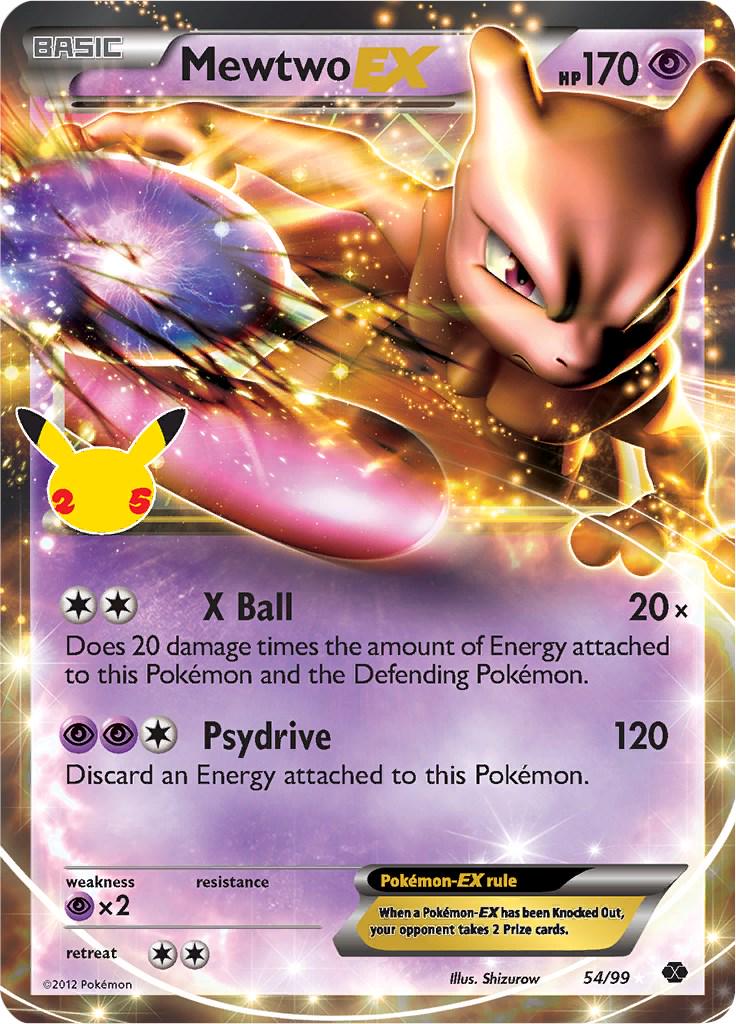mewtwo ex (54/99) Celebrations