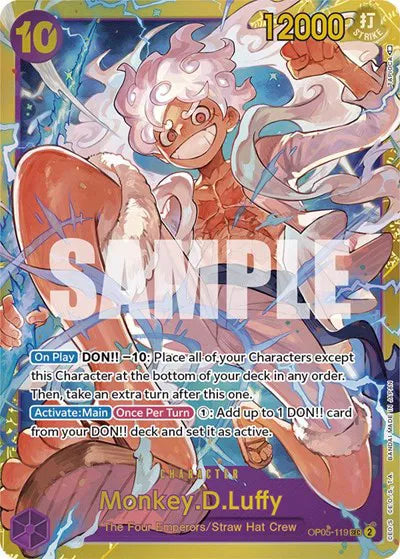 Monkey.D.Luffy (SEC) (OP05-119) (Awakening of the New Era)
