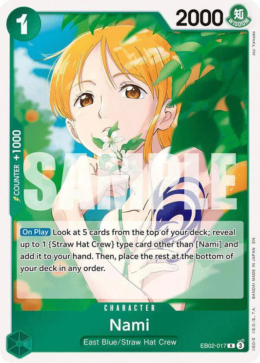 Nami(R)(EB02-017) Extra Booster: Anime 25th Collection